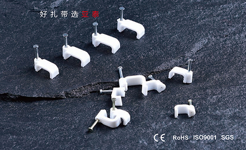 方形鋼釘線卡